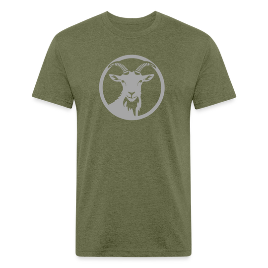 Goat Energy - Premium Graphic Tee - heather military green