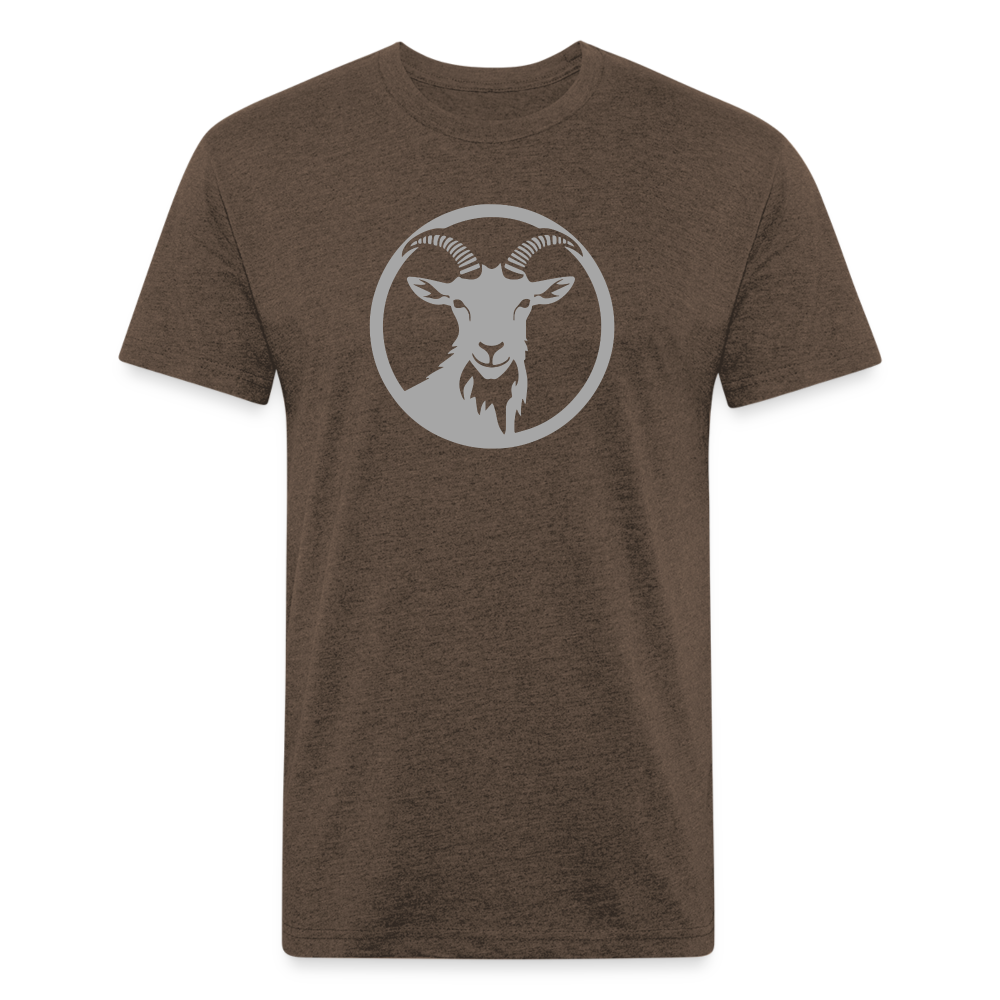 Goat Energy - Premium Graphic Tee - heather espresso