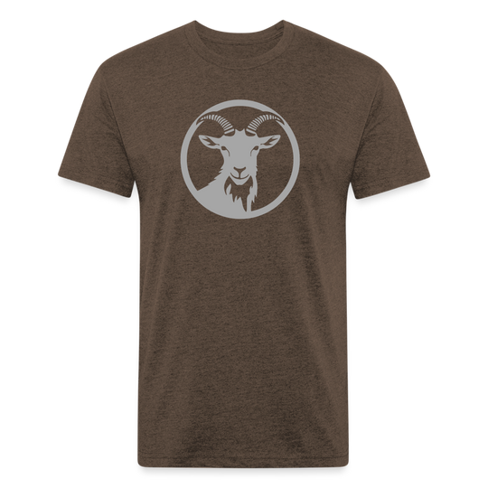 Goat Energy - Premium Graphic Tee - heather espresso