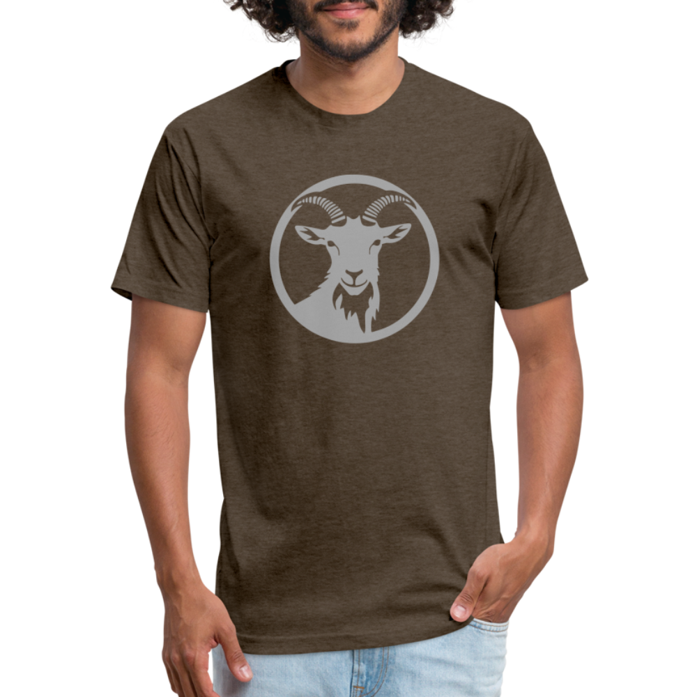 Goat Energy - Premium Graphic Tee - heather espresso