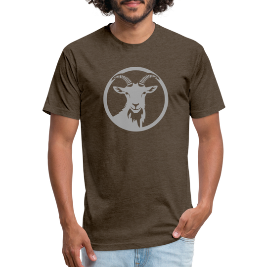 Goat Energy - Premium Graphic Tee - heather espresso