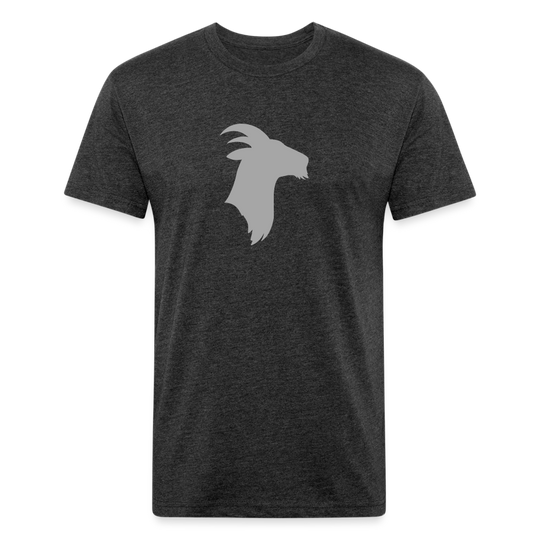 Silver Goat - Premium Graphic Tee - heather black