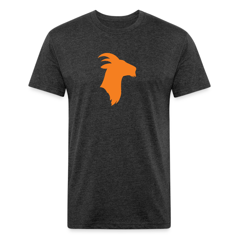 Orange Goat - Premium Graphic Tee - heather black