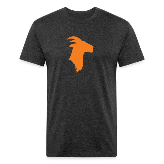 Orange Goat - Premium Graphic Tee - heather black