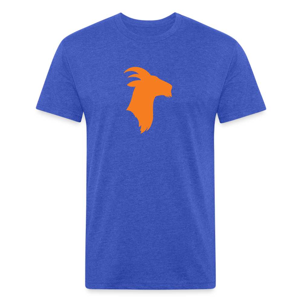 Orange Goat - Premium Graphic Tee - heather royal