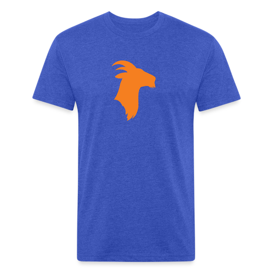 Orange Goat - Premium Graphic Tee - heather royal