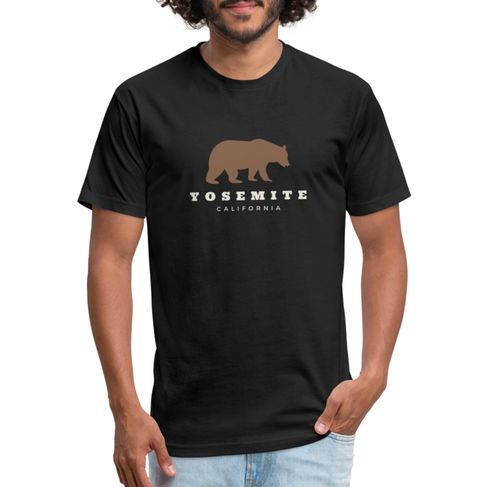 Yosemite Bear - Premium Graphic Tee - black