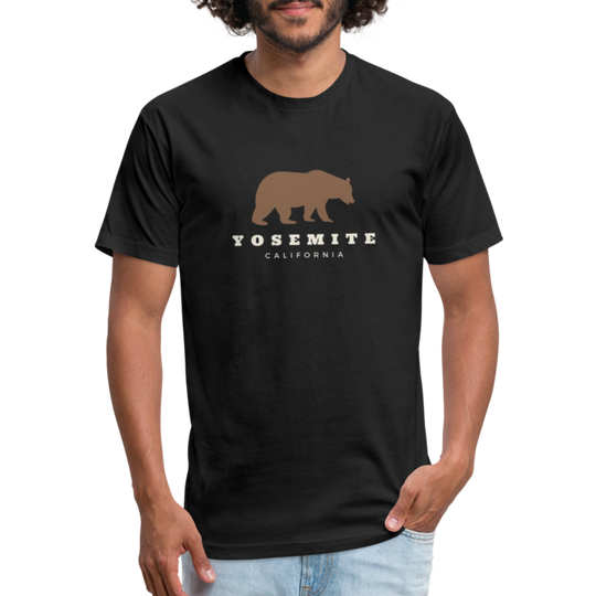 Yosemite Bear - Premium Graphic Tee - black