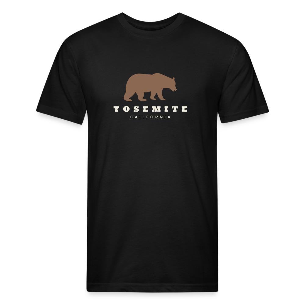 Yosemite Bear - Premium Graphic Tee - black