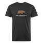 Yosemite Bear - Premium Graphic Tee - heather black