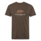 Yosemite Bear - Premium Graphic Tee - heather espresso