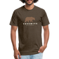 Yosemite Bear - Premium Graphic Tee - heather espresso