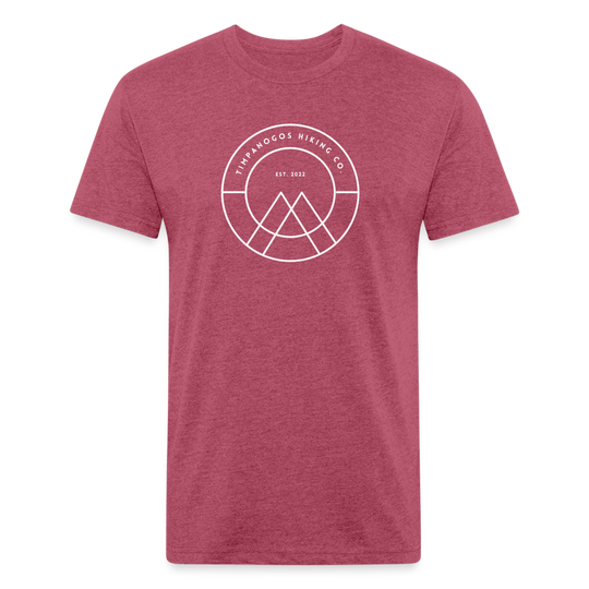 Timpanogos Hiking Co. (est. 2022) - Premium Graphic Tee - heather burgundy