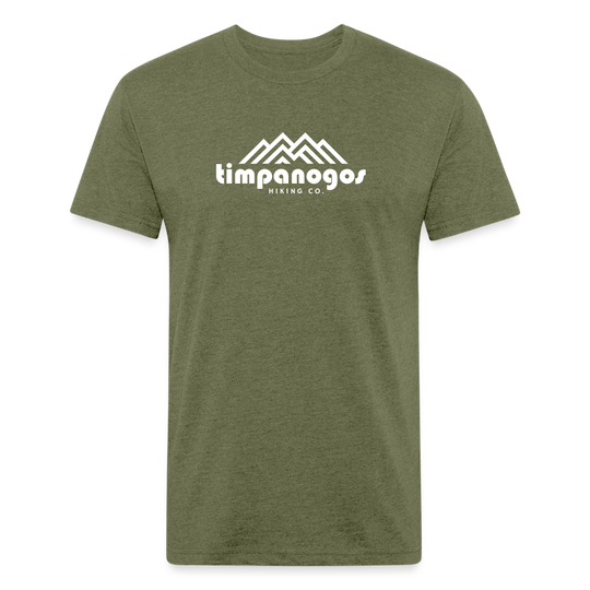 Timpanogos Hiking Co. - Premium Graphic Tee - heather military green