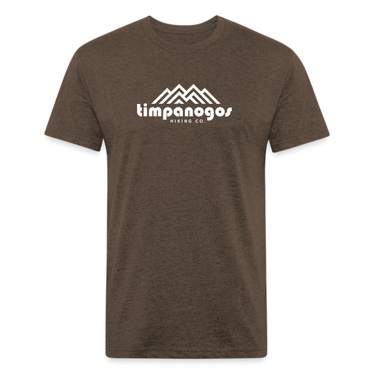 Timpanogos Hiking Co. - Premium Graphic Tee - heather espresso