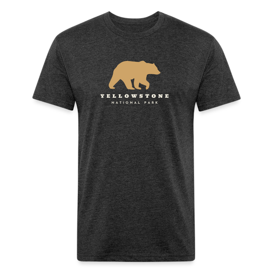 Yellowstone National Park - Premium Graphic Tee - heather black