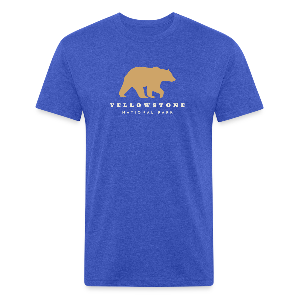 Yellowstone National Park - Premium Graphic Tee - heather royal