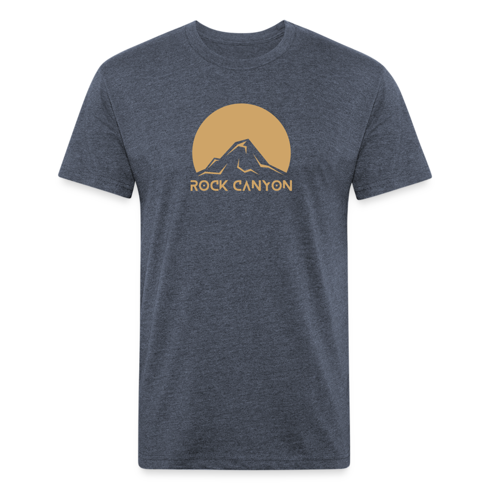 Rock Canyon - Premium Graphic Tee - heather navy