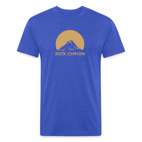 Rock Canyon - Premium Graphic Tee - heather royal