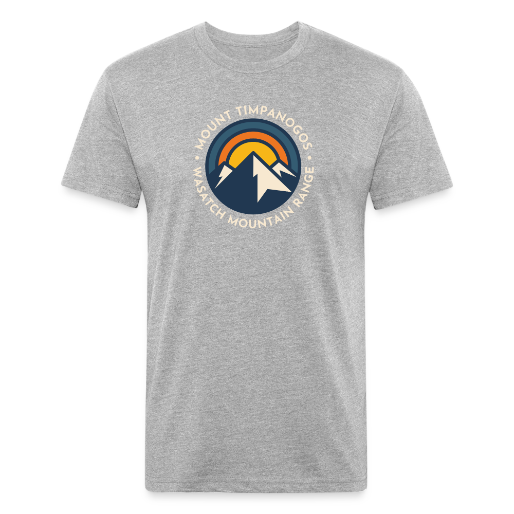 Mount Timpanogos - Premium Graphic Tee - heather gray