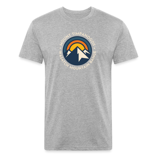 Mount Timpanogos - Premium Graphic Tee - heather gray